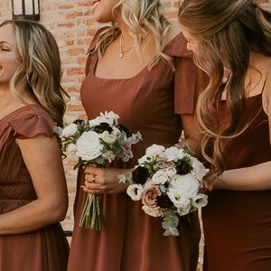 Revelry Bowie Chiffon dress